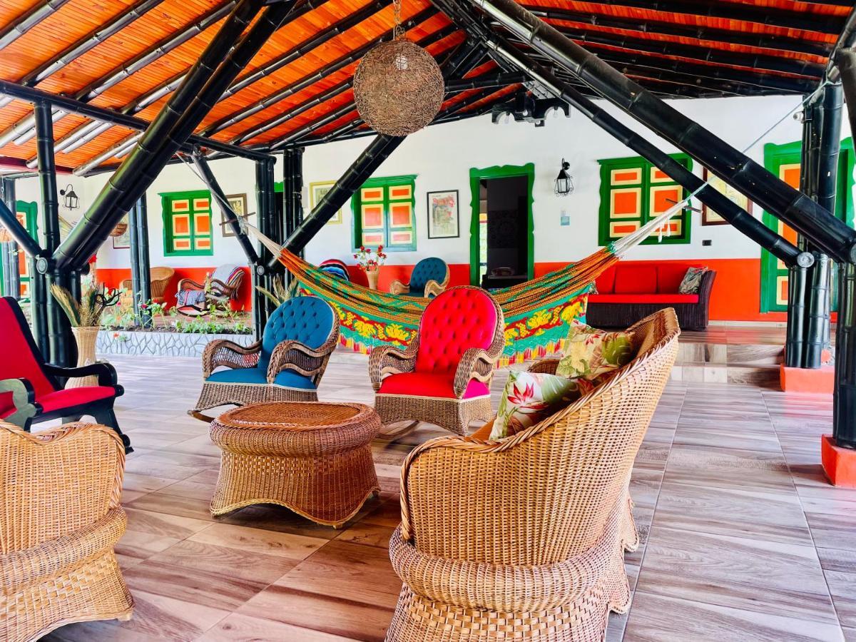 Finca Hotel Karey -Quindio 킴바야 외부 사진