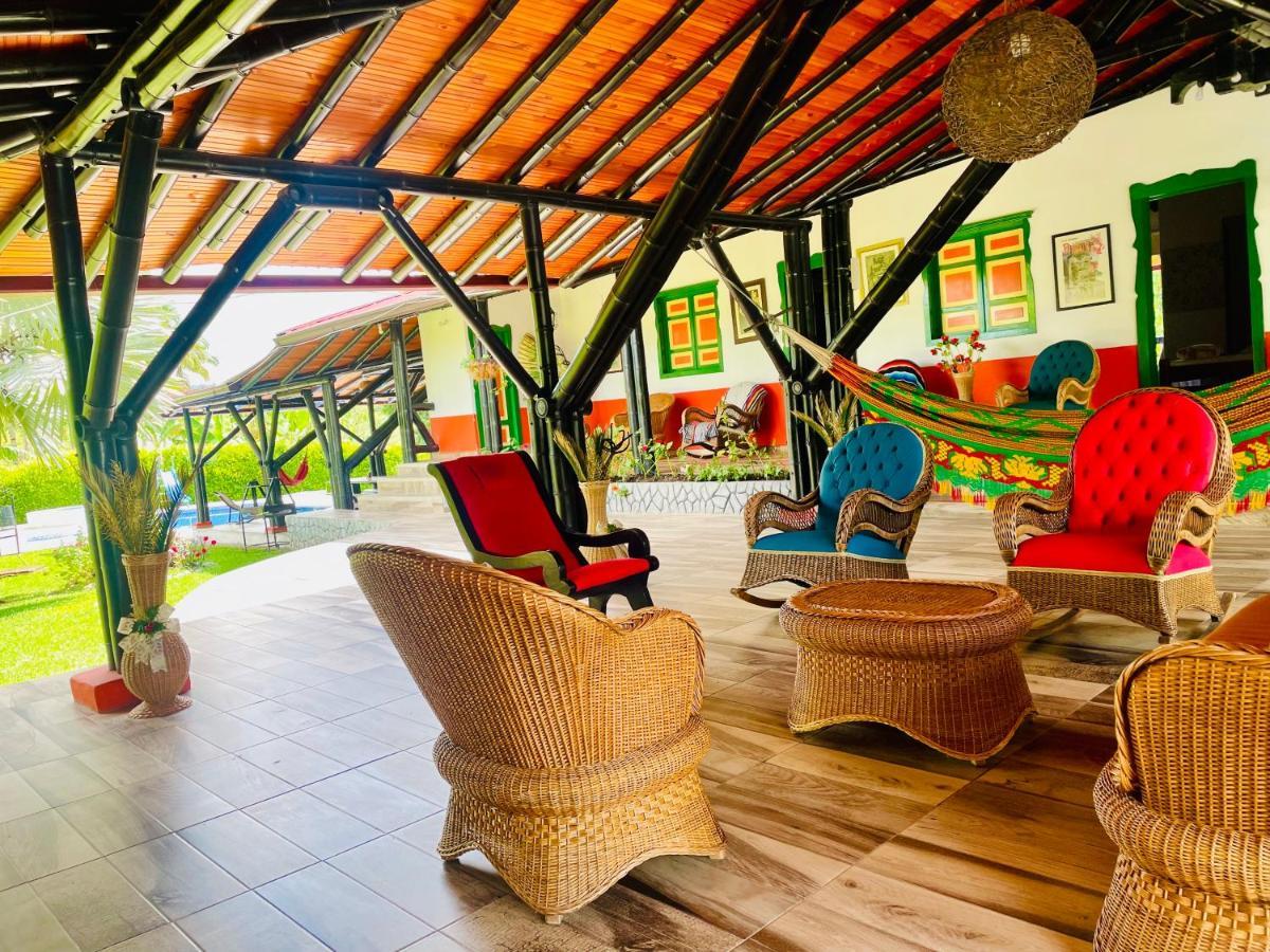 Finca Hotel Karey -Quindio 킴바야 외부 사진
